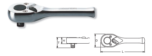 KOKEN 1/4扳手2753ps